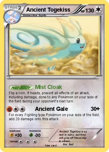 Pokemon Ancient Togekiss