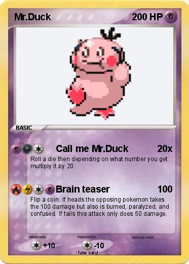 Pokemon Mr.Duck