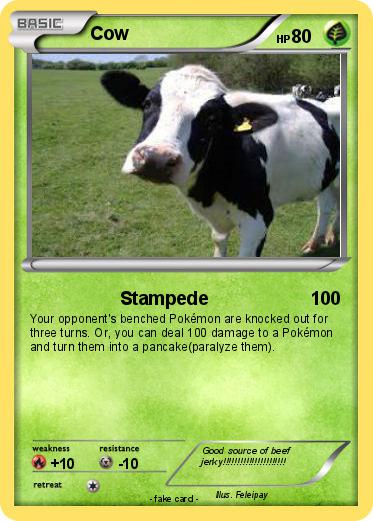 Pokemon Cow