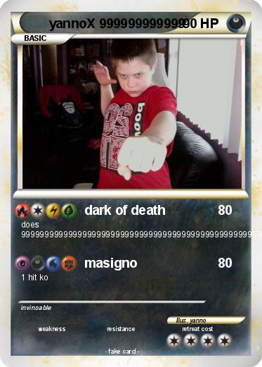 Pokemon yannoX 999999999999