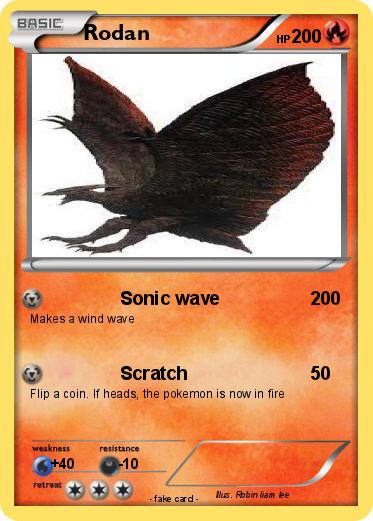 Pokemon Rodan