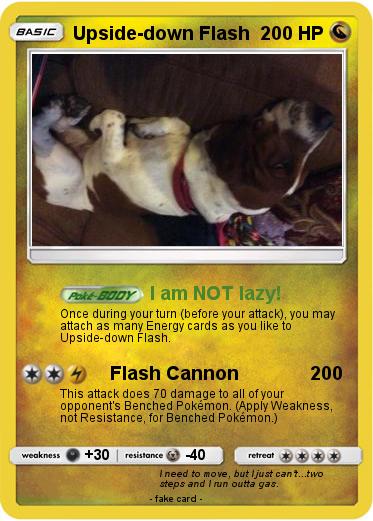 Pokemon Upside-down Flash