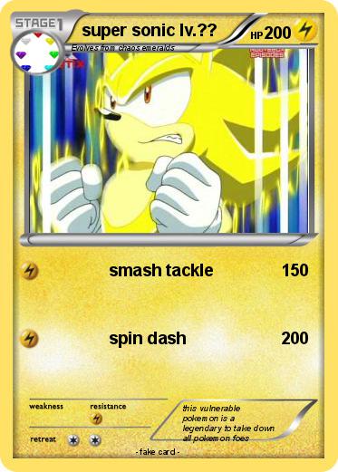 Pokemon super sonic lv.??