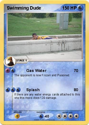 Pokemon Swimming Dude