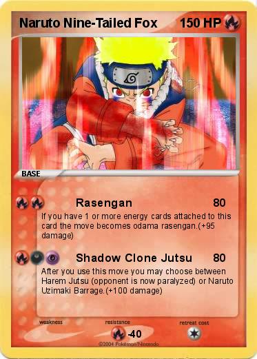 Pokemon Naruto Nine-Tailed Fox