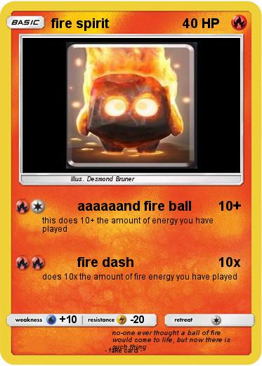 Pokemon fire spirit