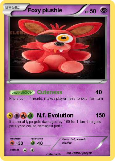 Pokemon Foxy plushie