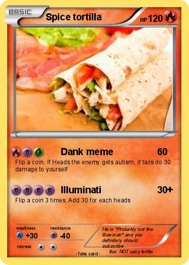 Pokemon Spice tortilla