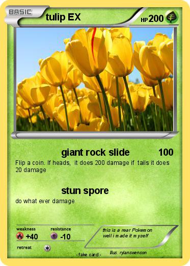 Pokemon tulip EX