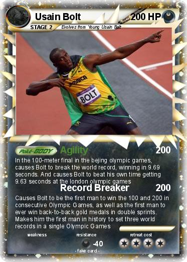 Pokemon Usain Bolt