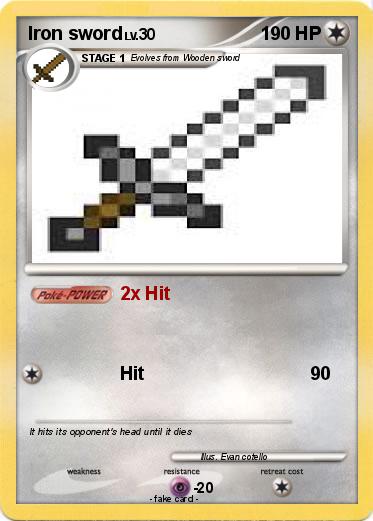 Pokemon Iron sword