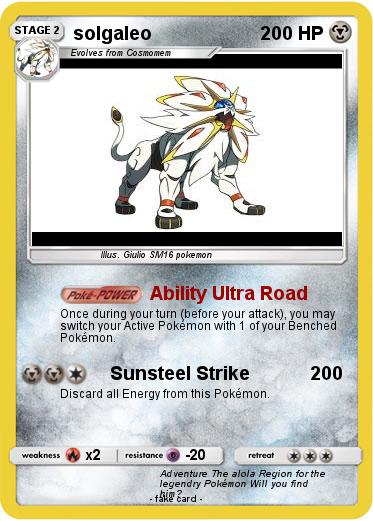 Pokemon solgaleo
