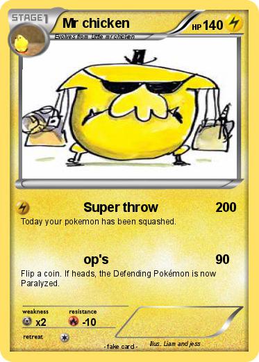 Pokemon Mr chicken