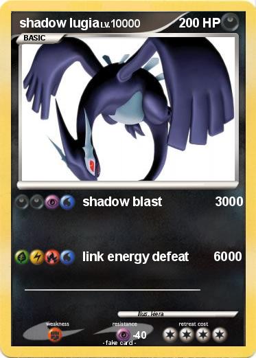 Pokemon shadow lugia