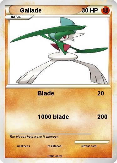 Pokemon Gallade