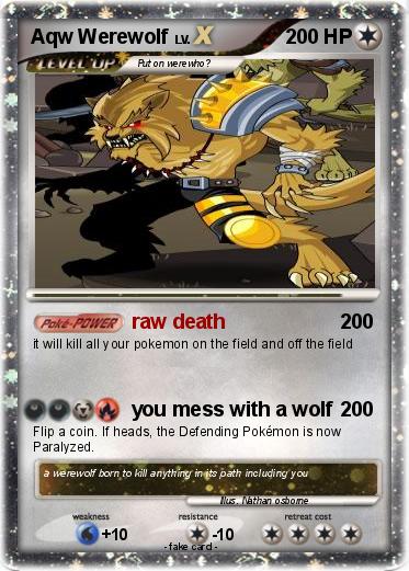 Pokemon Aqw Werewolf