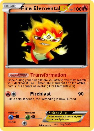 Pokemon Fire Elemental