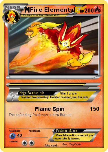 Pokemon Fire Elemental
