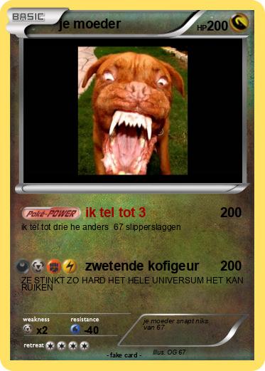 Pokemon je moeder