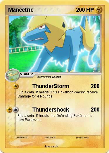 Pokemon Manectric