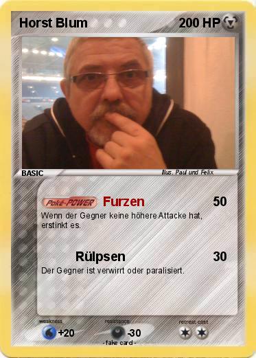 Pokemon Horst Blum