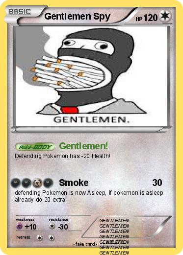 Pokemon Gentlemen Spy