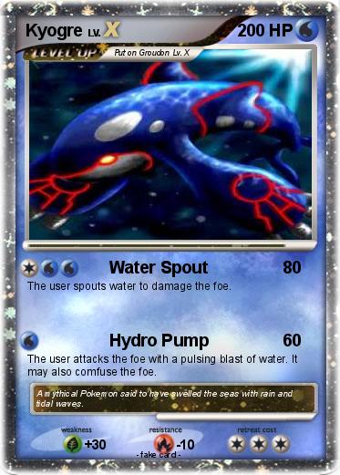Pokemon Kyogre