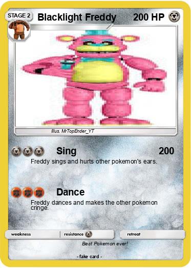 Pokemon Blacklight Freddy