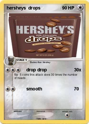 Pokemon hersheys  drops