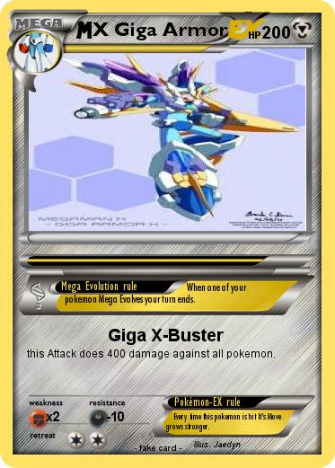 Pokemon X Giga Armor