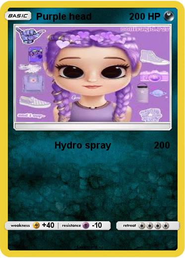 Pokemon Purple head