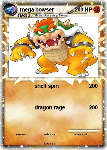 Pokemon mega bowser