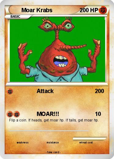 Pokemon Moar Krabs