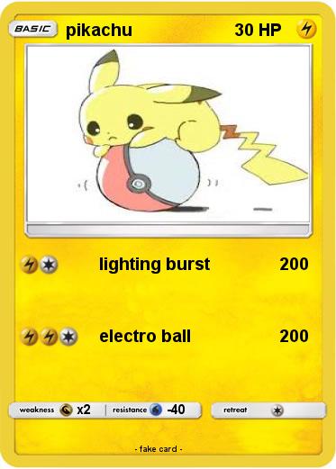 Pokemon pikachu