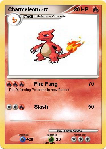 Pokemon Charmeleon