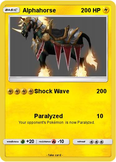 Pokemon Alphahorse