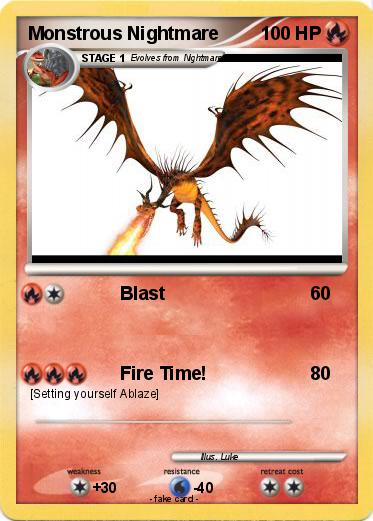 Pokemon Monstrous Nightmare