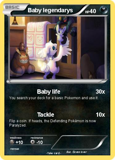Pokemon Baby legendarys