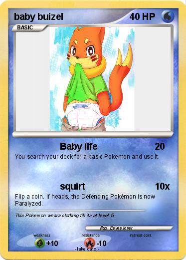 Pokemon baby buizel