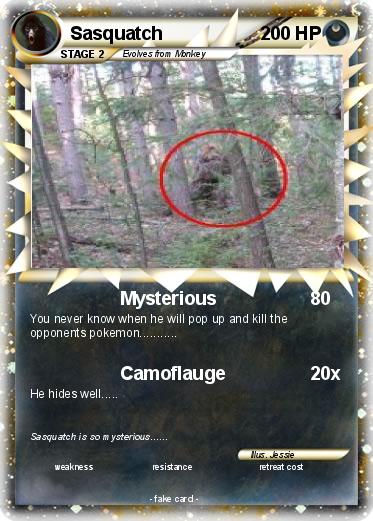 Pokemon Sasquatch