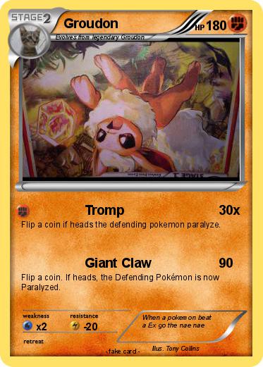 Pokemon Groudon