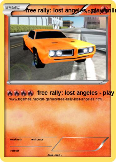 Pokemon free rally: lost angeles - play online for free! | 8games