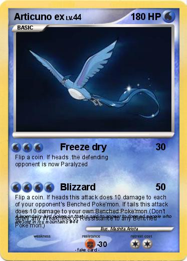 Pokemon Articuno ex