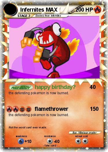 Pokemon Infernites MAX