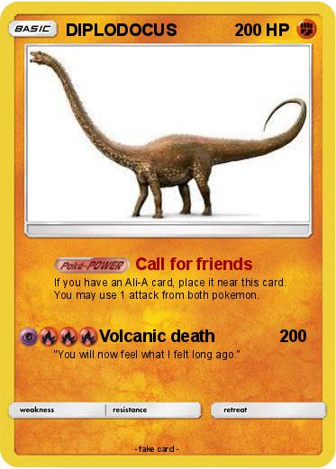 Pokemon DIPLODOCUS