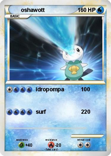 Pokemon oshawott