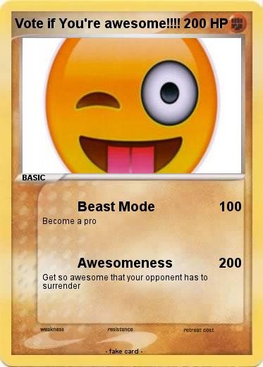 Pokemon Vote if You're awesome!!!!