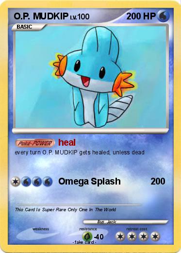 Pokemon O.P. MUDKIP