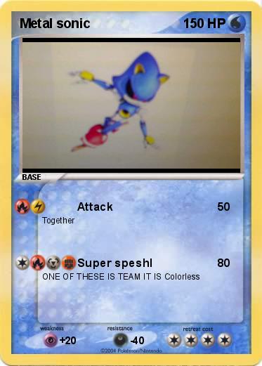 Pokemon Metal sonic
