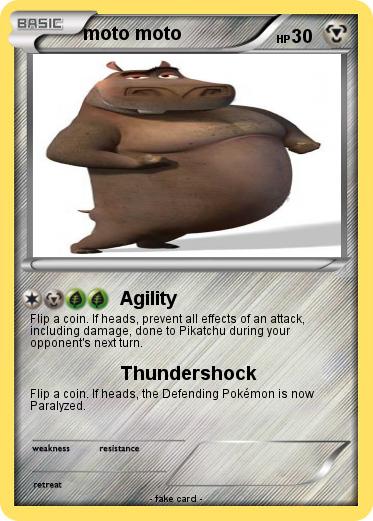 Pokemon moto moto